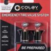 Colby Valve Emergency Valve - schwarz - 2er Pack