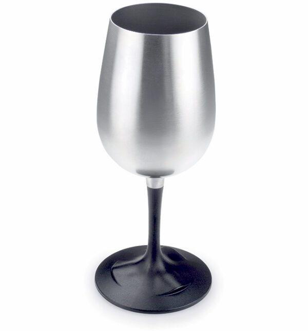 Glass GSI Glacier stainless nesting wine glass