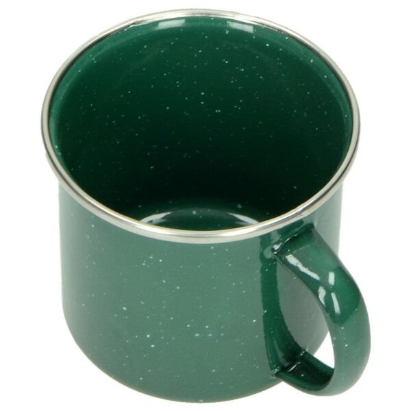 DeLuxe Emaille Tasse Green