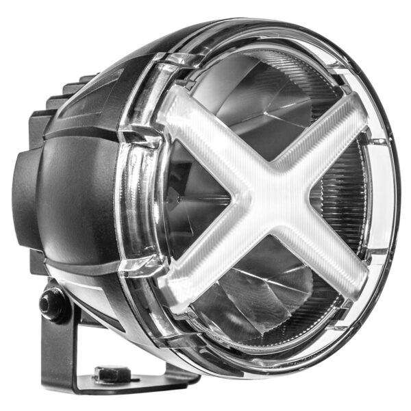 Lightpartz X-Type 5″ LED Fernscheinwerfer mit Positionslicht ECE