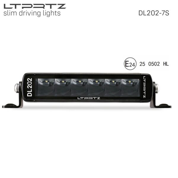Lightpartz DL202 7″ LED Fernscheinwerfer Lightbar ECE