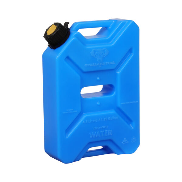 Overland Fuel Wasser Kanister mit 4.5 Liter Blue