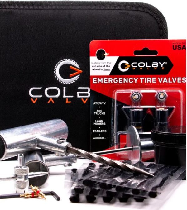 Colby Valve Tire Repair Kit in Case
