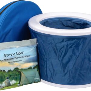 Bivvy Loo Blau, Camping Toilette