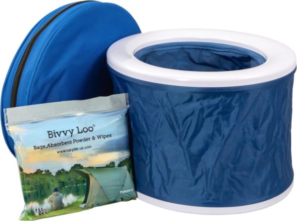 Bivvy Loo Blau, Camping Toilette