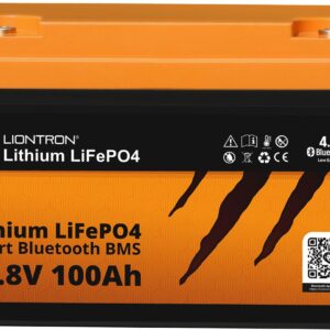Liontron LiFeP04 Smart Bluetooth BMS Lithium Batterie 12,8 V 100 Ah