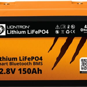 Liontron LiFeP04 Smart Bluetooth BMS Lithium Batterie 12,8 V 150 Ah