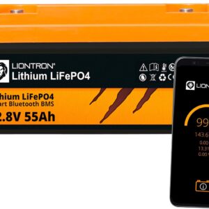 Liontron LiFePO4 Smart Bluetooth BMS Lithium-Batterie 12,8 V 55 Ahh