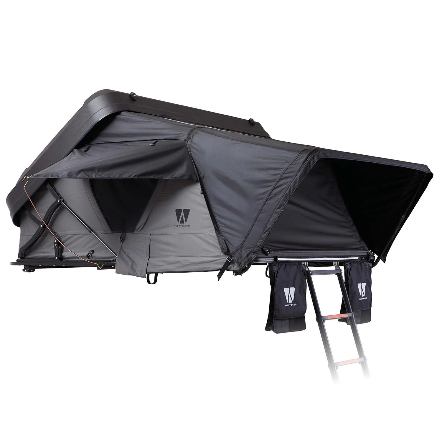 VICKYWOOD Hybrid-Dachzelt MIGHTY OAK Gen 3.0 160 ECO Grau 04