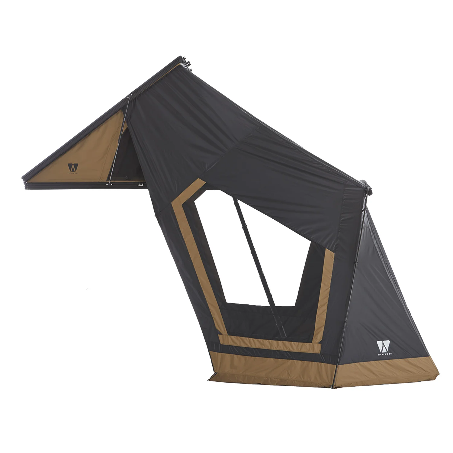 Vorzelt CUMARU LIGHT 152 schwarz-goldbraun 02