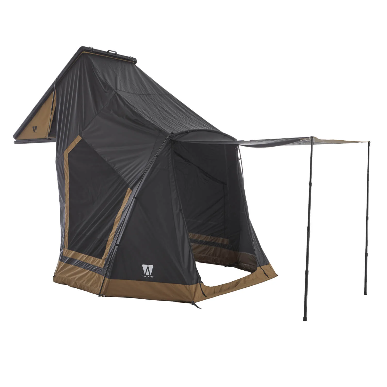 Vorzelt CUMARU LIGHT 152 schwarz-goldbraun 03