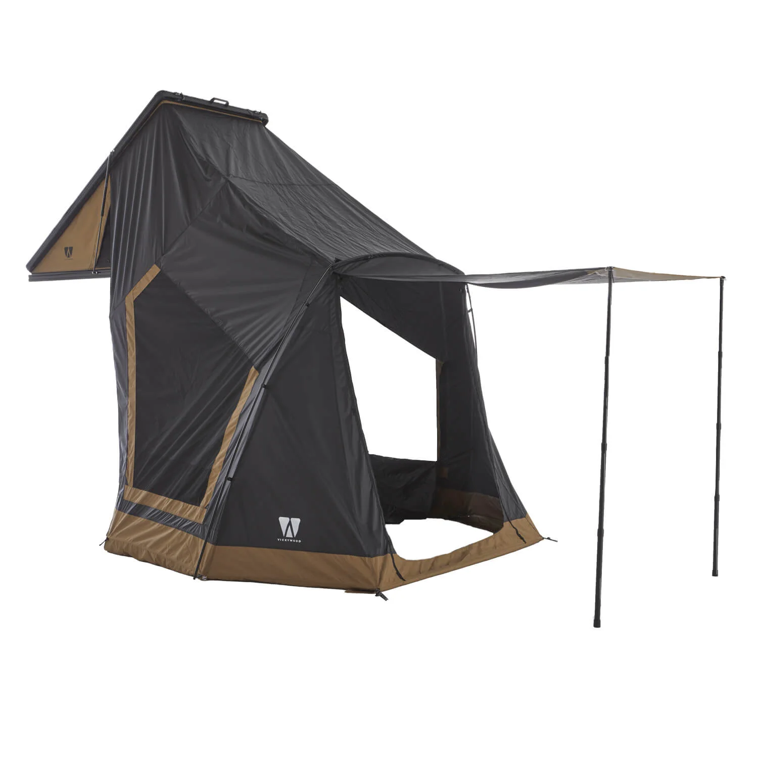 Vorzelt CUMARU LIGHT 152 schwarz-goldbraun 04