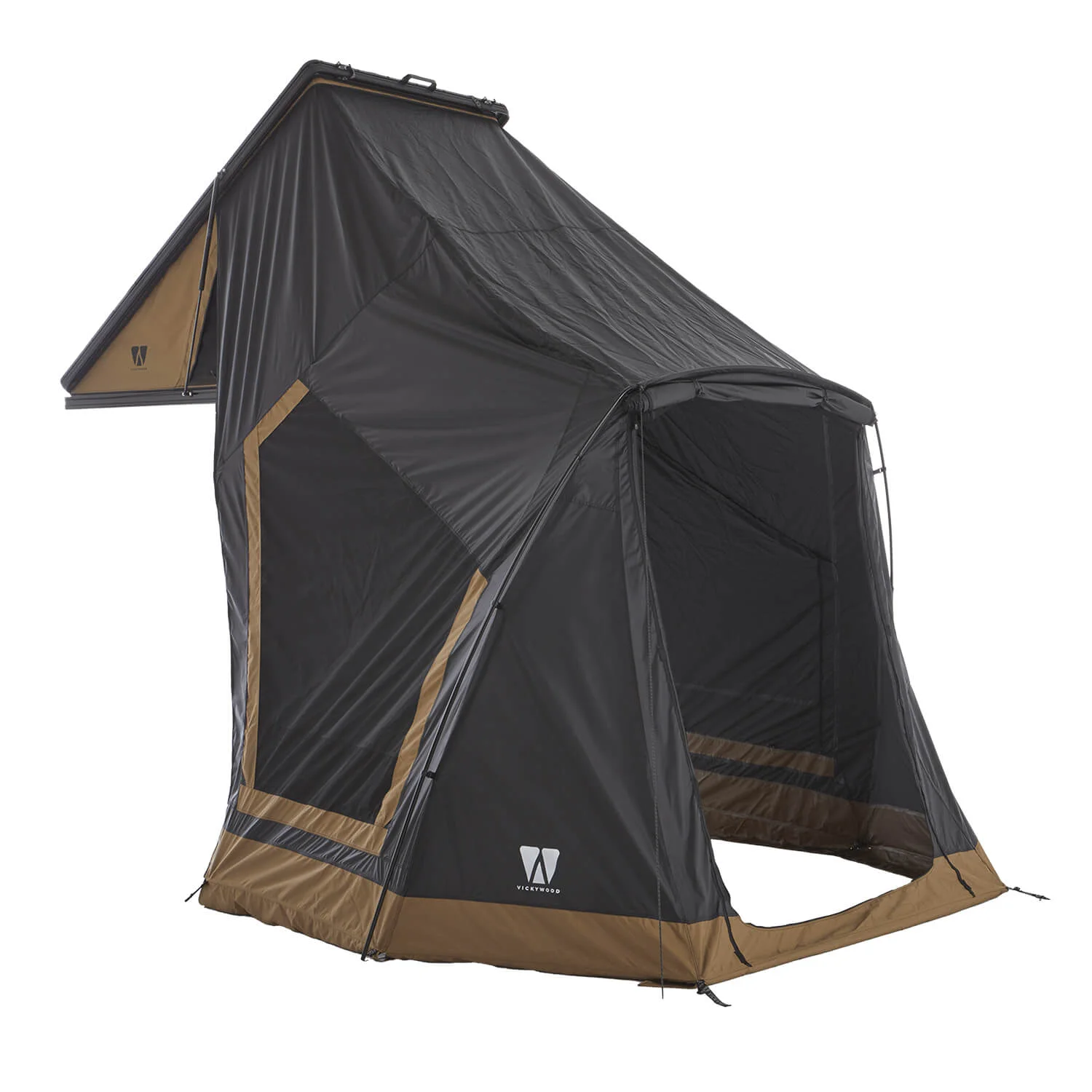 Vorzelt CUMARU LIGHT 152 schwarz-goldbraun Vorzelt CUMARU LIGHT 152 schwarz-goldbraun