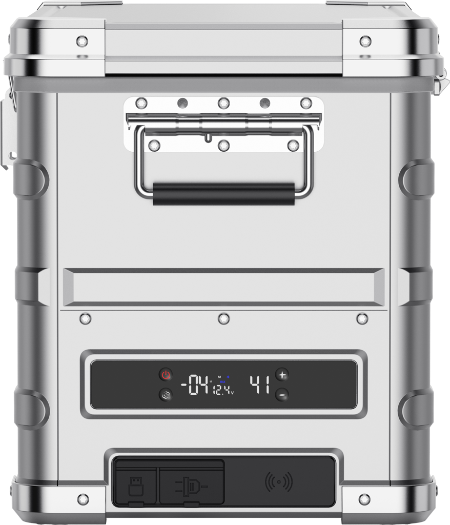 ICECO APL35 Kompressor-Kühlbox, Dual-Zone, Silber - 03