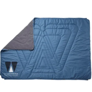 VICKYWOOD Fleece Decke MOUNTAIN BLUE