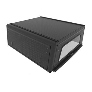 Alu-Cab Hardtop Explorer für Jeep Gladiator 2019+ Doppelkabine schwarz - geriffelt