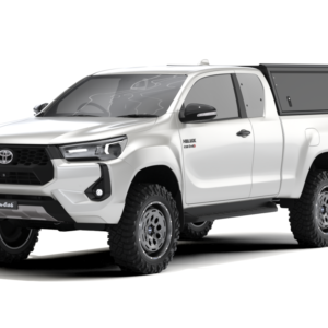 Alu-Cab Hardtop Guard für Toyota Hilux 2016+ Extrakabine schwarz - glatt
