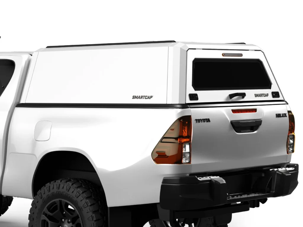 SmartCap Hatchback Commercial Toyota Hilux 2016-2025 Extended Cab Weiss