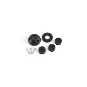 Vertikale Dachdurchführung 2-8 mm Kabel 16 mm Stecker schwarz