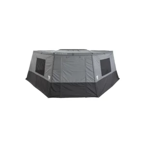 VICKYWOOD Seitenwände für 180° Seitenmarkise LEAF 200 cm grau
